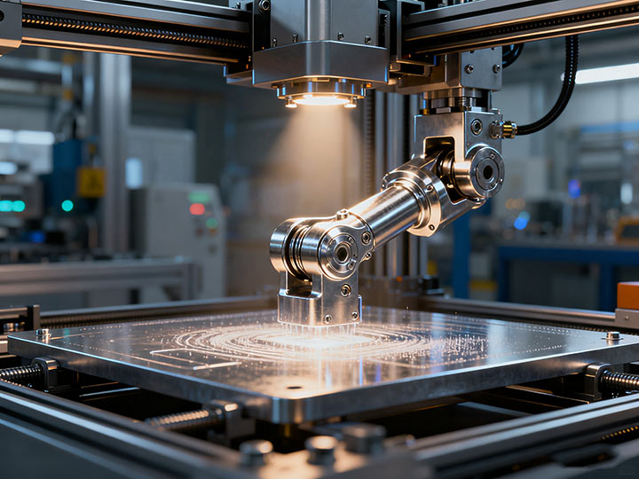 机器人零件加工